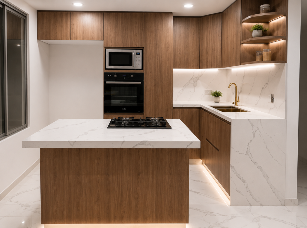 cocina cerradas